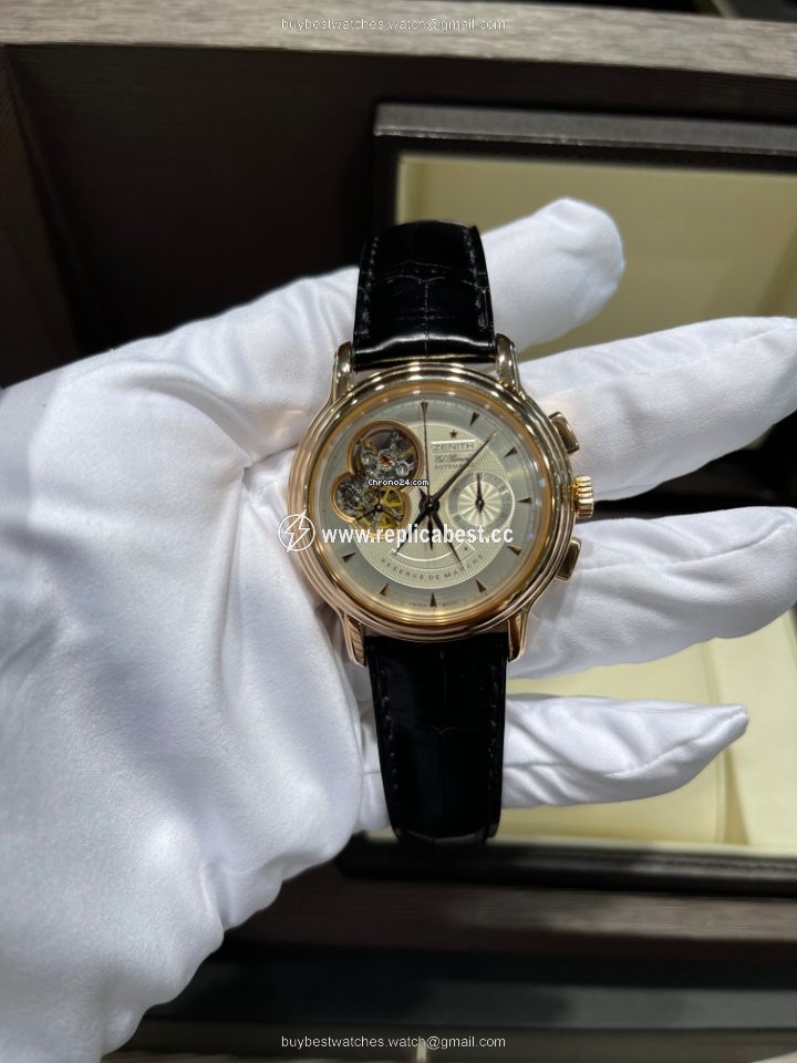 Zenith Mens watch Unisex Automatic Rose gold 18.0240.4021 01.C495