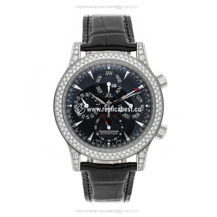 Jaeger-LeCoultre Master Memovox Mens watch Unisex Automatic Platinum 1466401