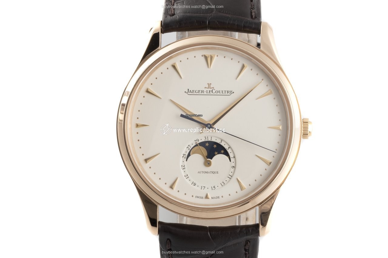 Jaeger-LeCoultre Master Ultra Thin Moon Mens watch Unisex Automatic Yellow gold Q1362520