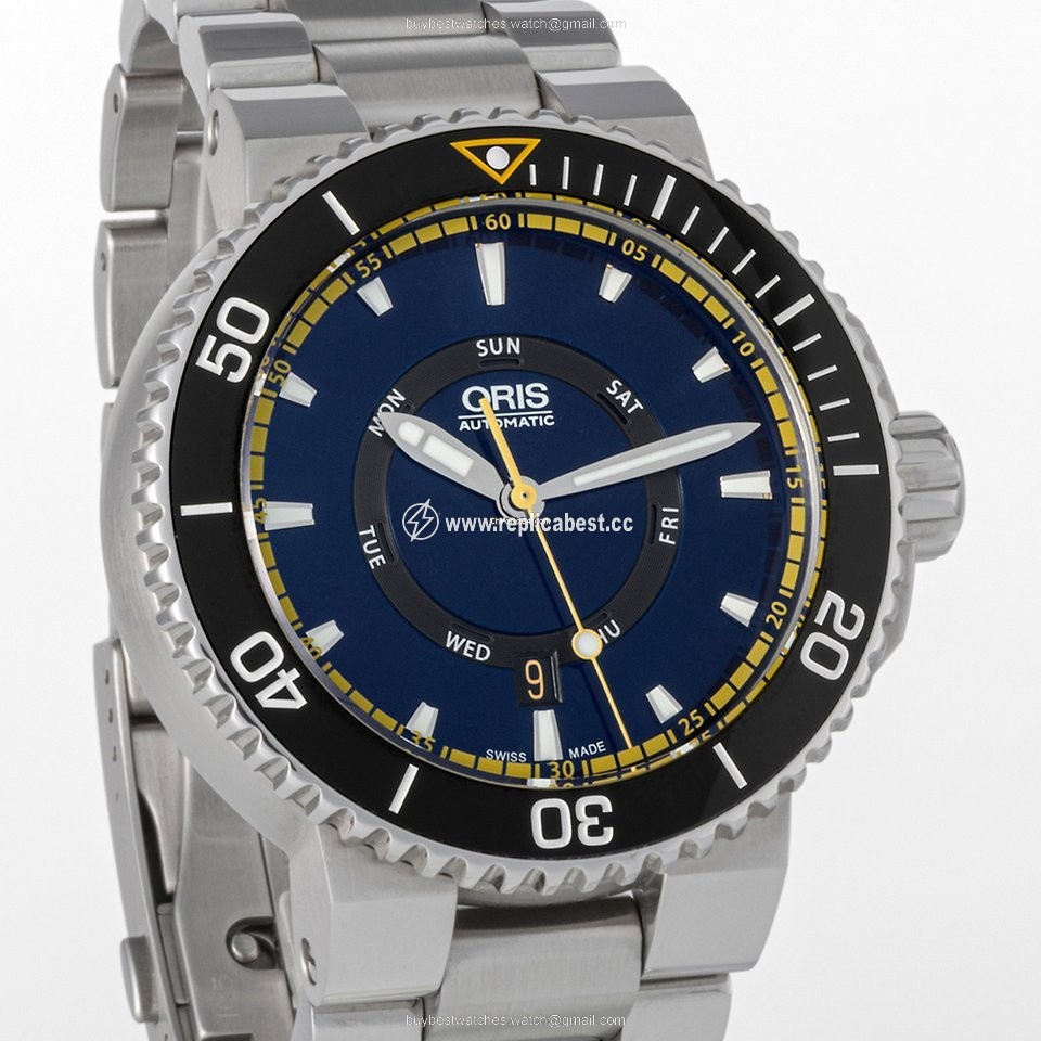 Oris Aquis Steel 01 735 7673 4185-Set MB