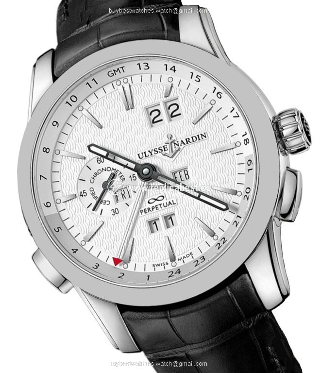 Ulysse Nardin Perpetual Manufacture Mens watch Unisex Automatic Platinum 329-10