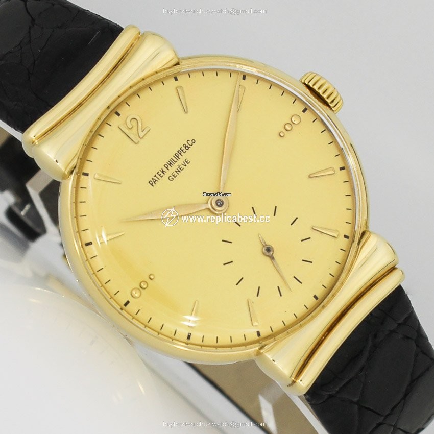 Patek Philippe Mens watch Unisex Manual winding Yellow gold 1585