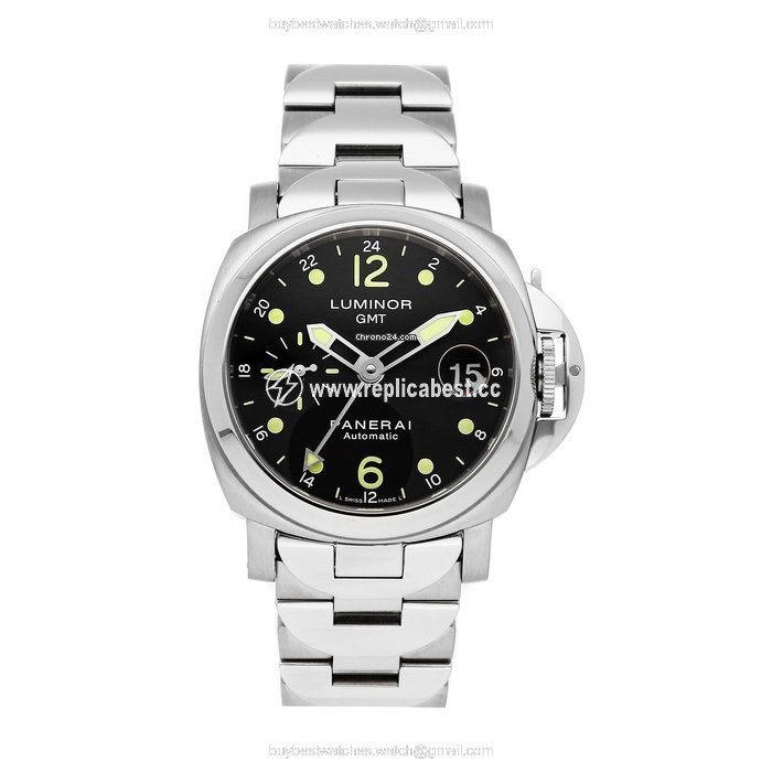 Panerai Luminor GMT Automatic Mens watch Unisex Automatic Steel PAM00160