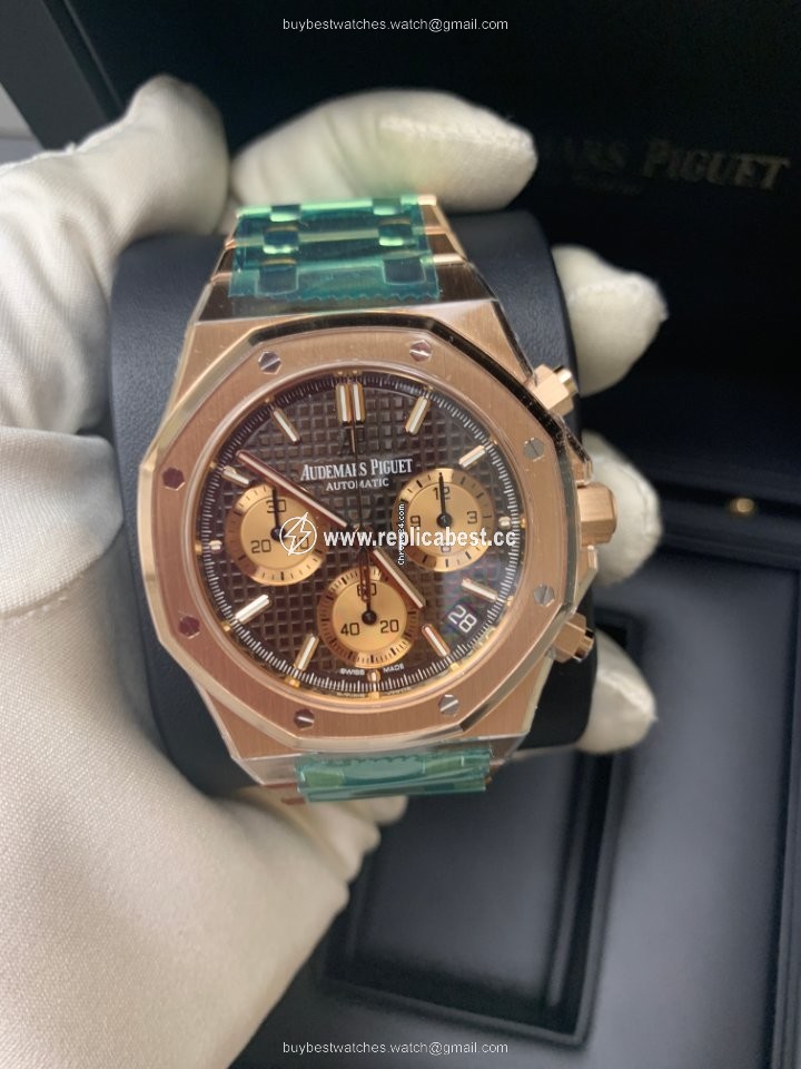 Audemars Piguet Royal Oak Chronograph Mens watch Unisex Automatic Rose gold 26239OR.OO.1220OR.02