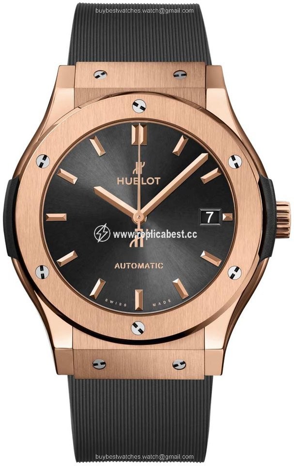 Hublot Classic Fusion Racing Grey Mens watch Unisex Automatic Rose gold 511.ox.7081.rx