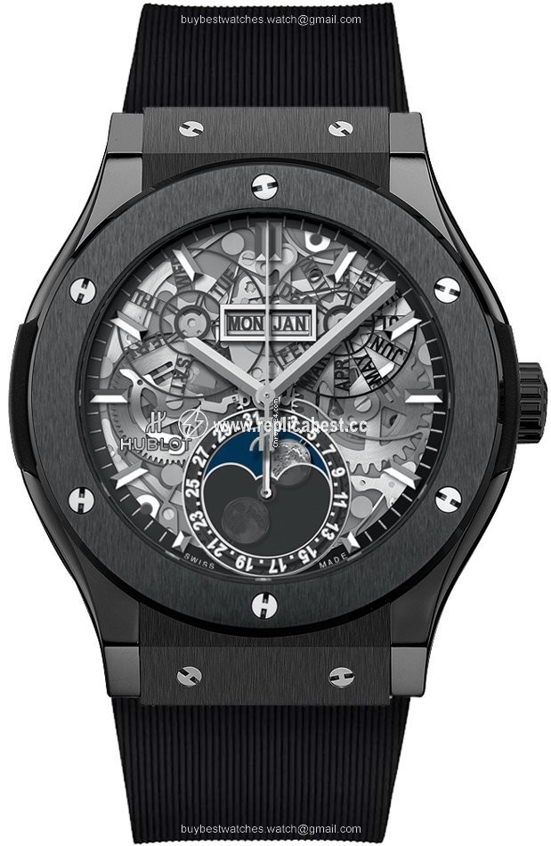 Hublot Classic Fusion Aerofusion Mens watch Unisex Automatic Ceramic 517.cx.0170.rx Black Magic