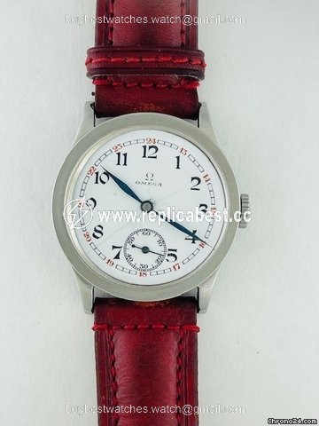 Omega Mens watch Unisex Manual winding Steel Military