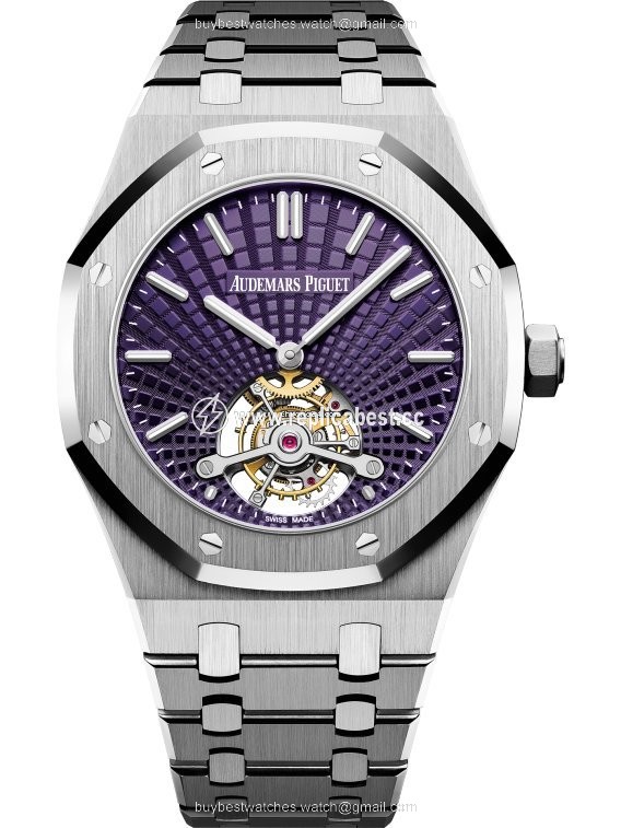 Audemars Piguet Royal Oak Tourbillon Mens watch Unisex Manual winding Steel 26522ST.OO.1220ST.01