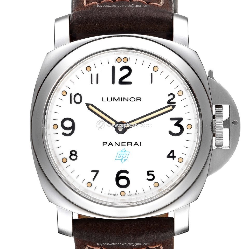 Panerai Luminor Base Logo Mens watch Unisex Manual winding Steel PAM00630