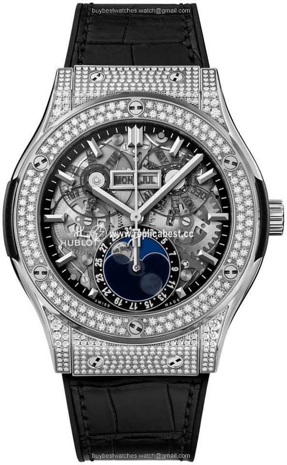 Hublot Classic Fusion Aerofusion Mens watch Unisex Automatic Titanium 517.nx.0170.lr.1704