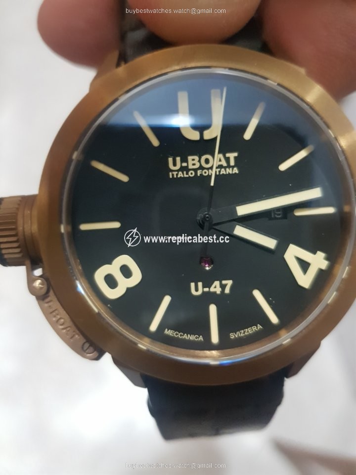 U-Boat Classico Mens watch Unisex Automatic Bronze 7797 bronze