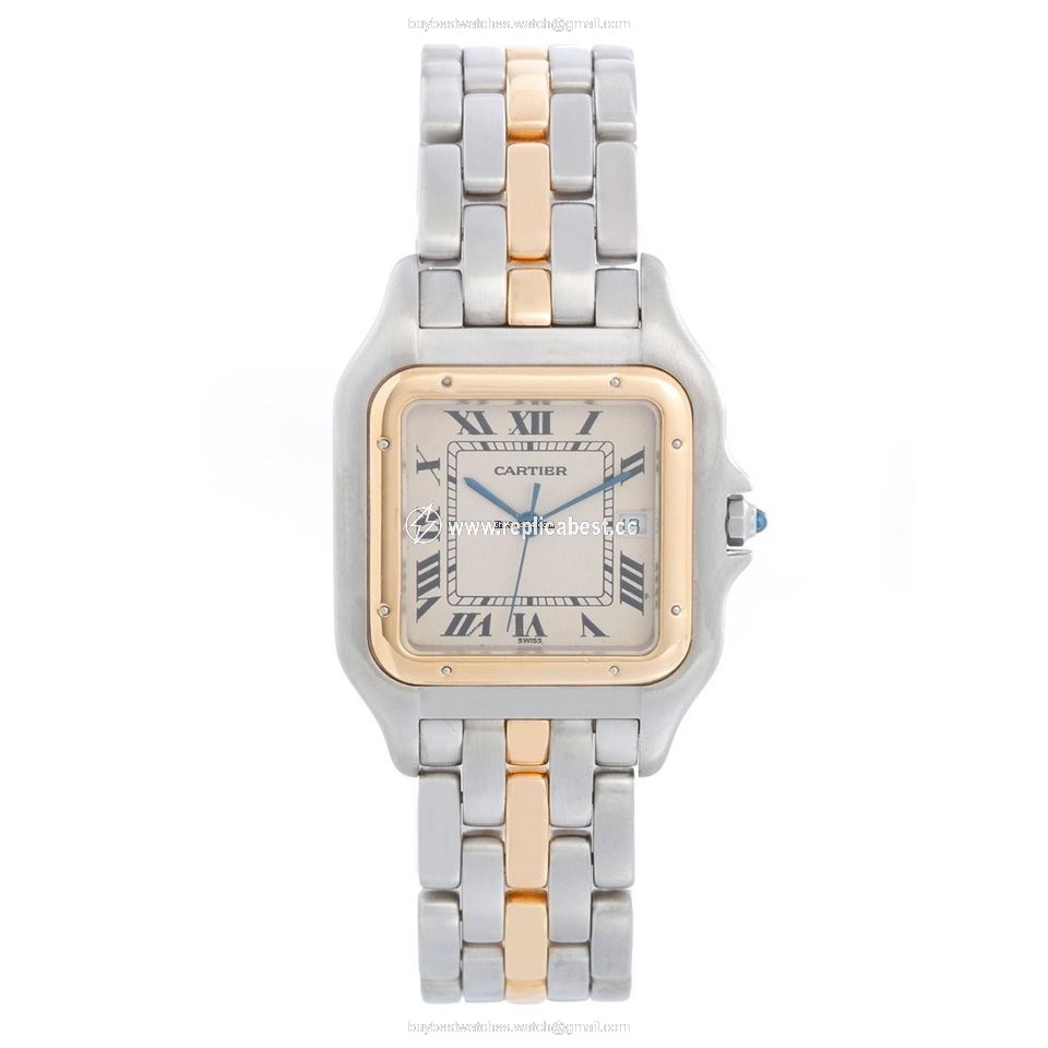 Cartier Panthere Mens watch Unisex Quartz Gold Steel W25027B5
