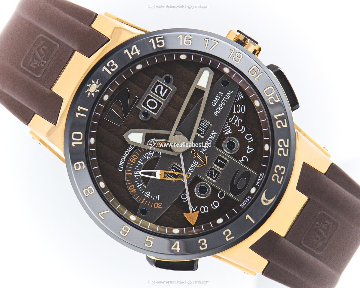 Ulysse Nardin El Toro Black Toro Mens watch Unisex Automatic Rose gold 322-00