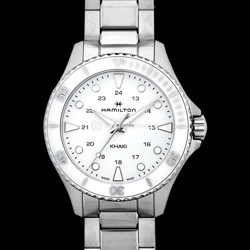 Hamilton Khaki Navy Womens watch Quartz Steel h82221110