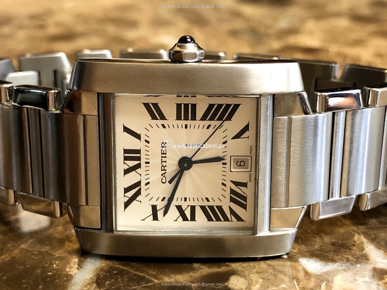 Cartier Tank Francaise Mens watch Unisex Automatic Steel W51002Q3