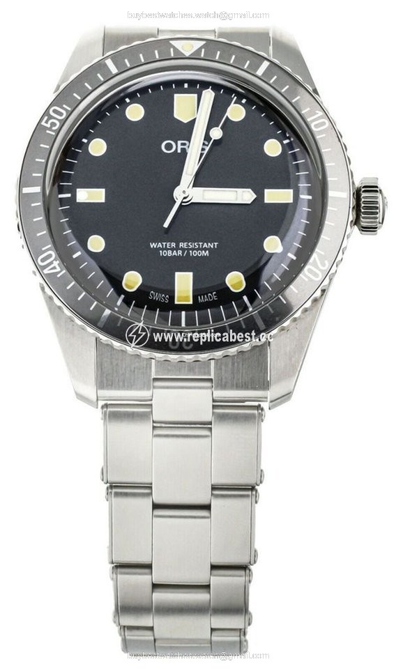 Oris Divers Sixty Five Mens watch Unisex Manual winding Steel 01 730 7757 4083