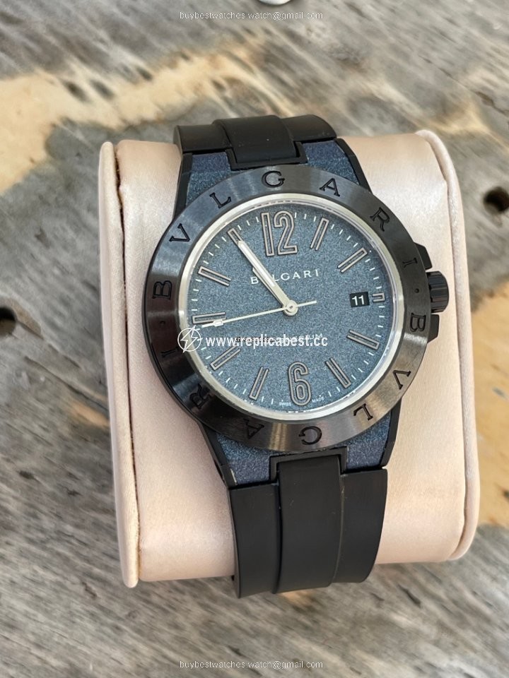 Bulgari Diagono Mens watch Unisex Automatic Ceramic 102364 DG41C3SMCVD