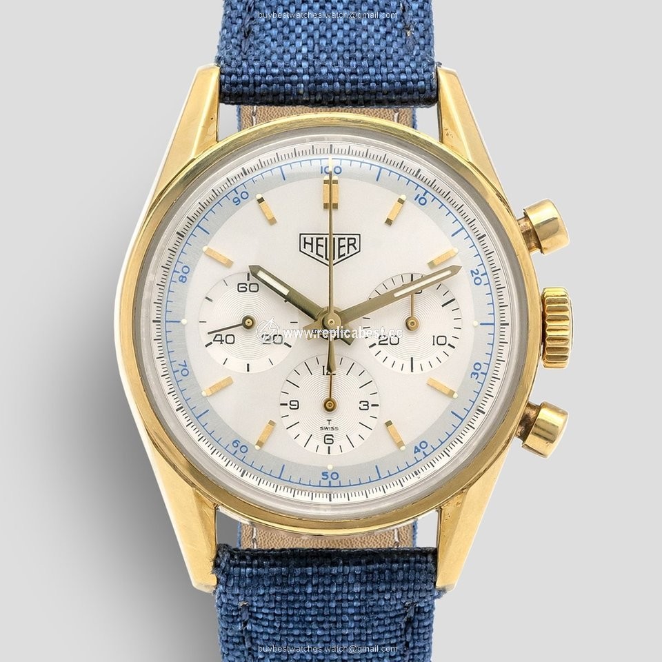 TAG Heuer Carrera Mens watch Unisex Manual winding Yellow gold CS3140