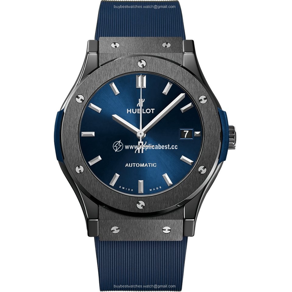 Hublot Classic Fusion Blue Mens watch Unisex Automatic Ceramic 511.CM.7170.RX