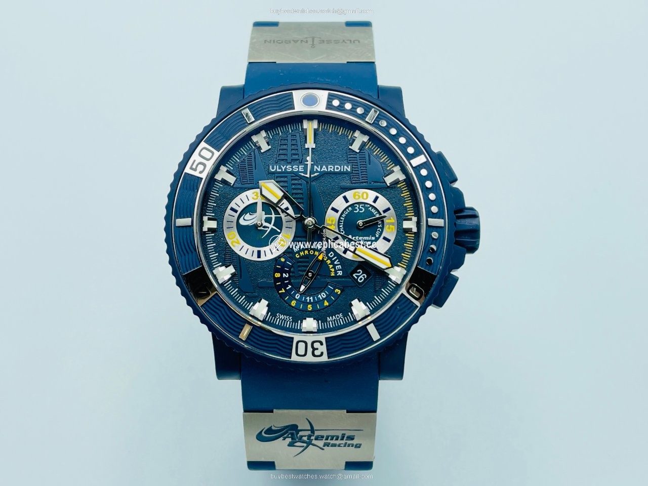 Ulysse Nardin Mens watch Unisex Automatic Plastic 353-98 ARTEMIS