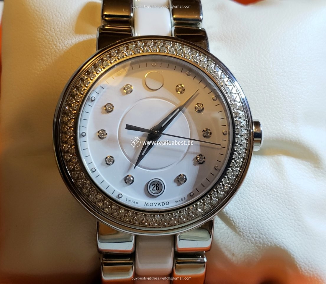 Movado Cerena Womens watch Quartz Steel 606625