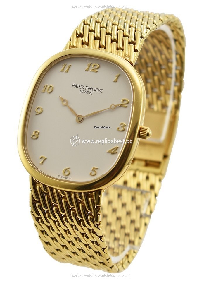 Patek Philippe Golden Ellipse Mens watch Unisex Automatic Yellow gold 3738J