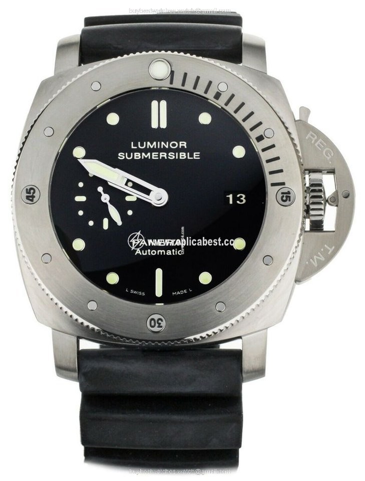 Panerai Luminor Submersible 1950 3 Days Automatic Mens watch Unisex Automatic Titanium PAM305