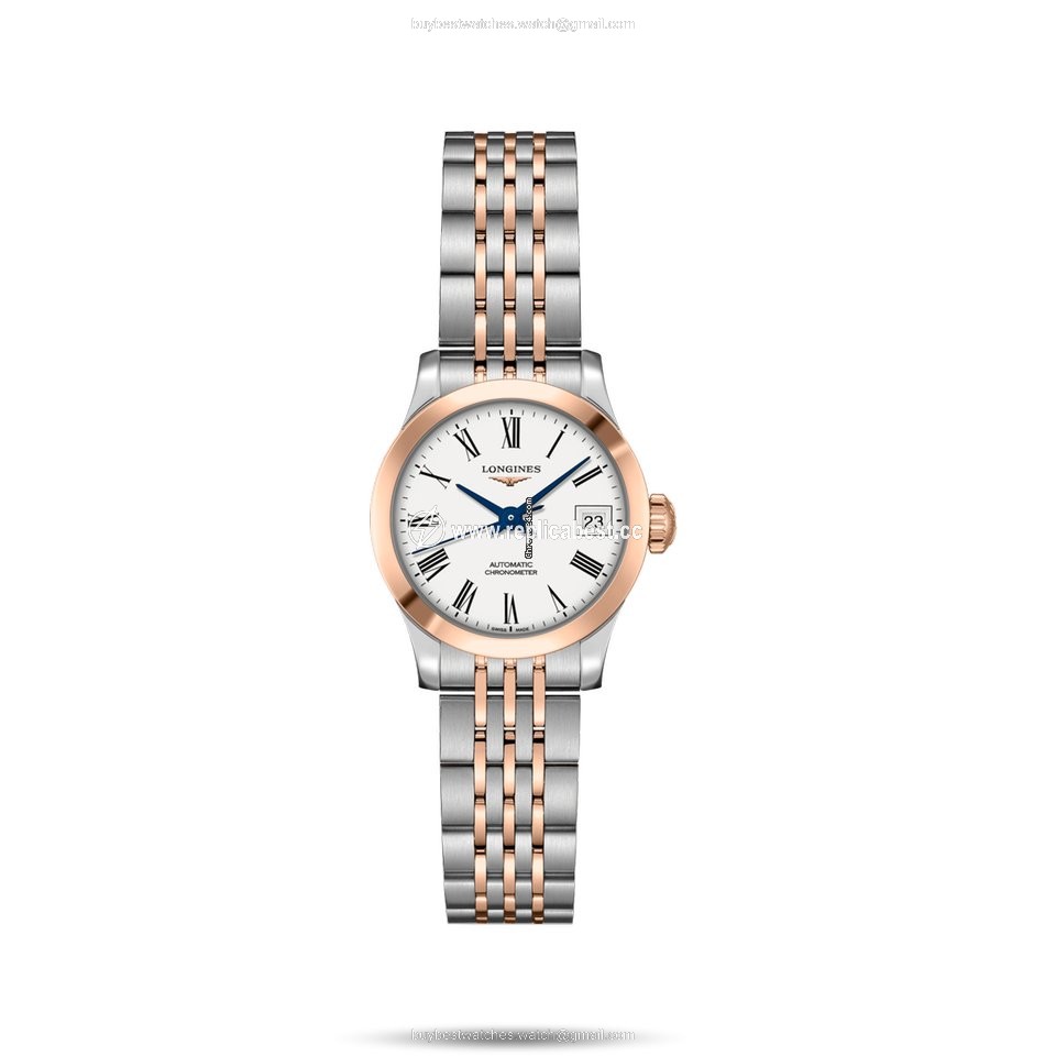 Longines Record Mens watch Unisex Automatic Rose gold L2.320.5.11.7