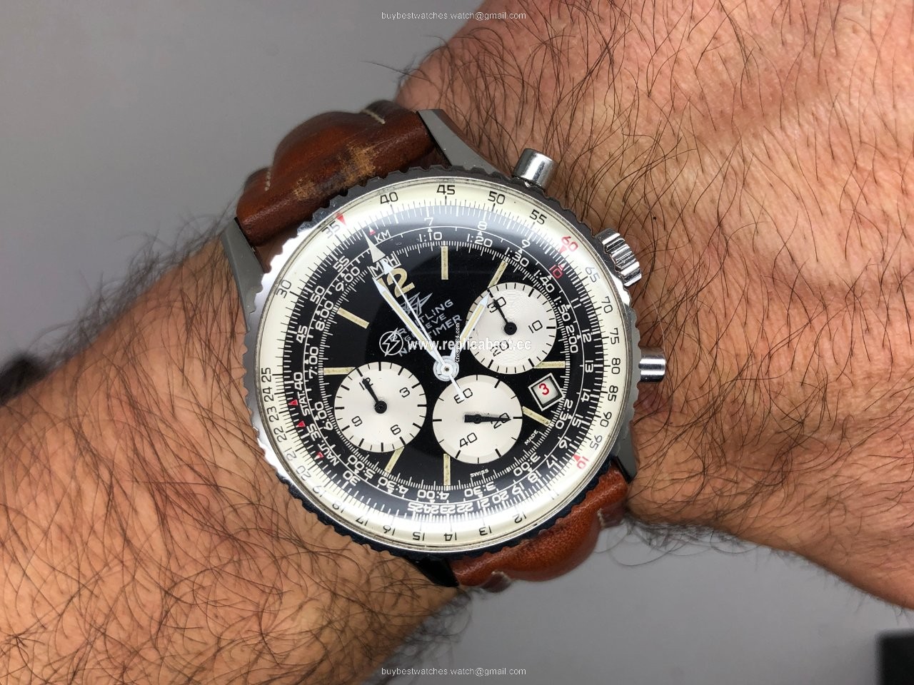 Breitling Navitimer Mens watch Unisex Manual winding Steel 7806