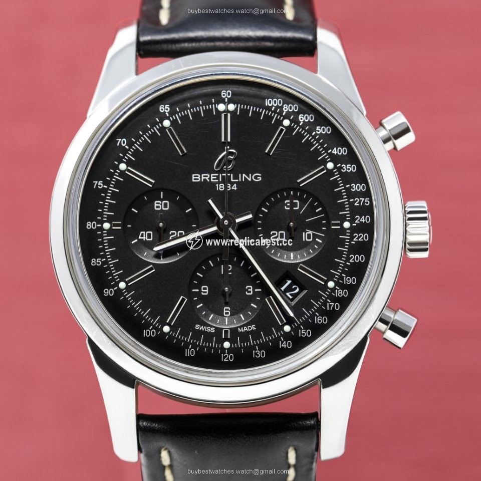 Breitling Transocean Chronograph Mens watch Unisex Automatic Steel AB015212 BA99 435X A20BA.1