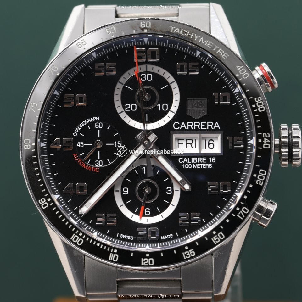 TAG Heuer Carrera Calibre 16 Mens watch Unisex Automatic Steel CV2A1R.BA0799