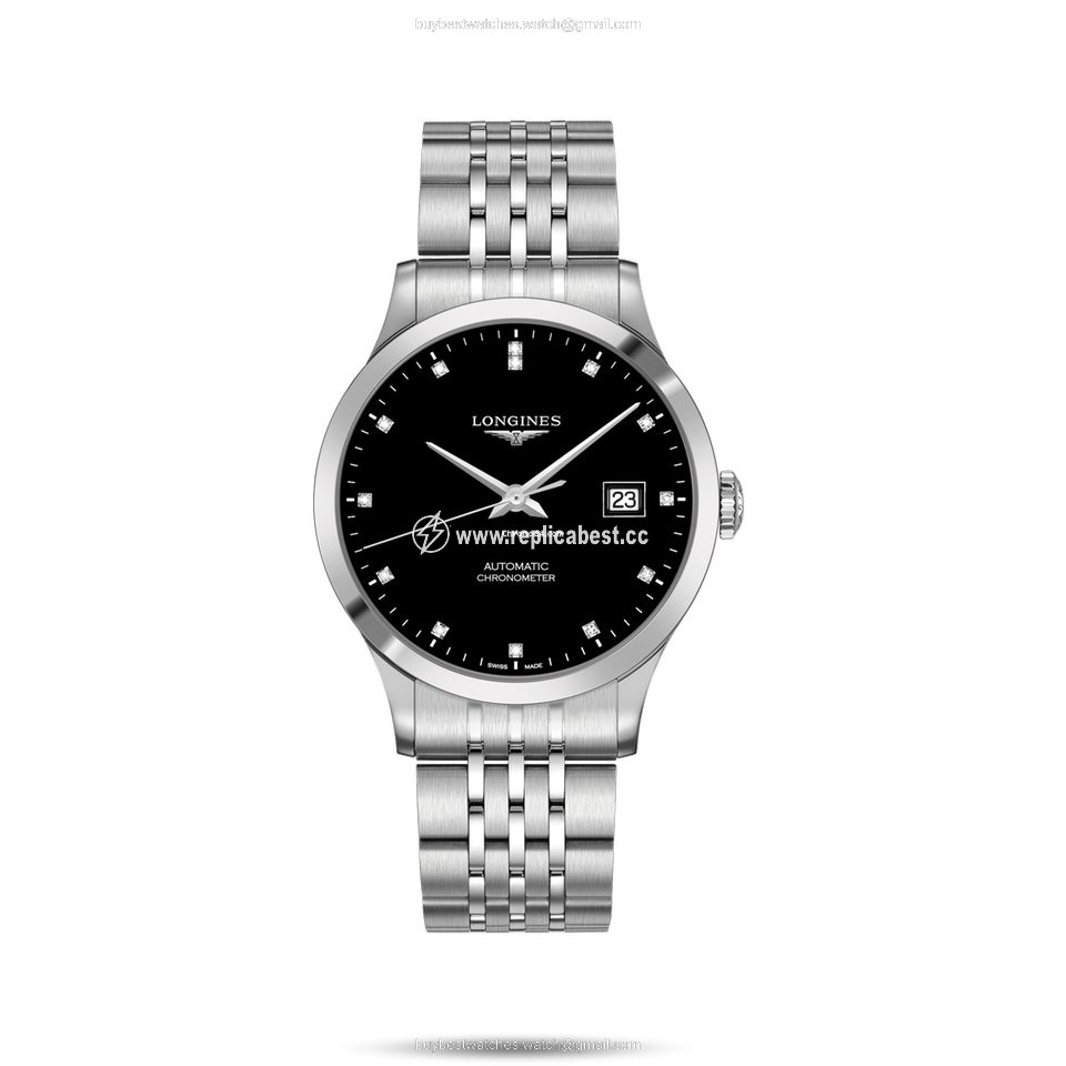 Longines Record Womens watch Automatic Steel L2.821.4.57.6
