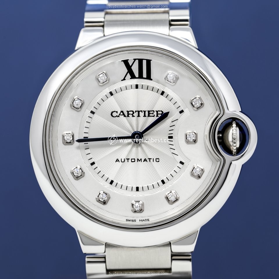 Cartier Ballon Bleu 36mm Mens watch Unisex Automatic Steel WE902075