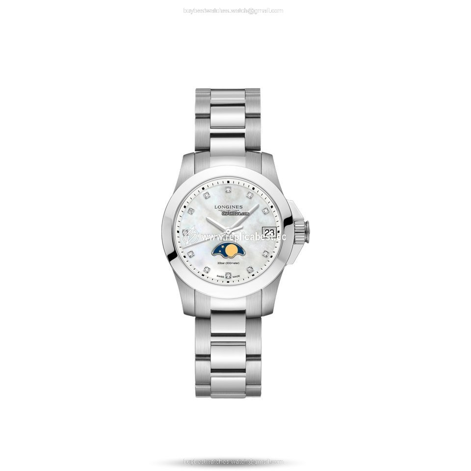 Longines Conquest Womens watch Quartz Steel L3.380.4.87.6