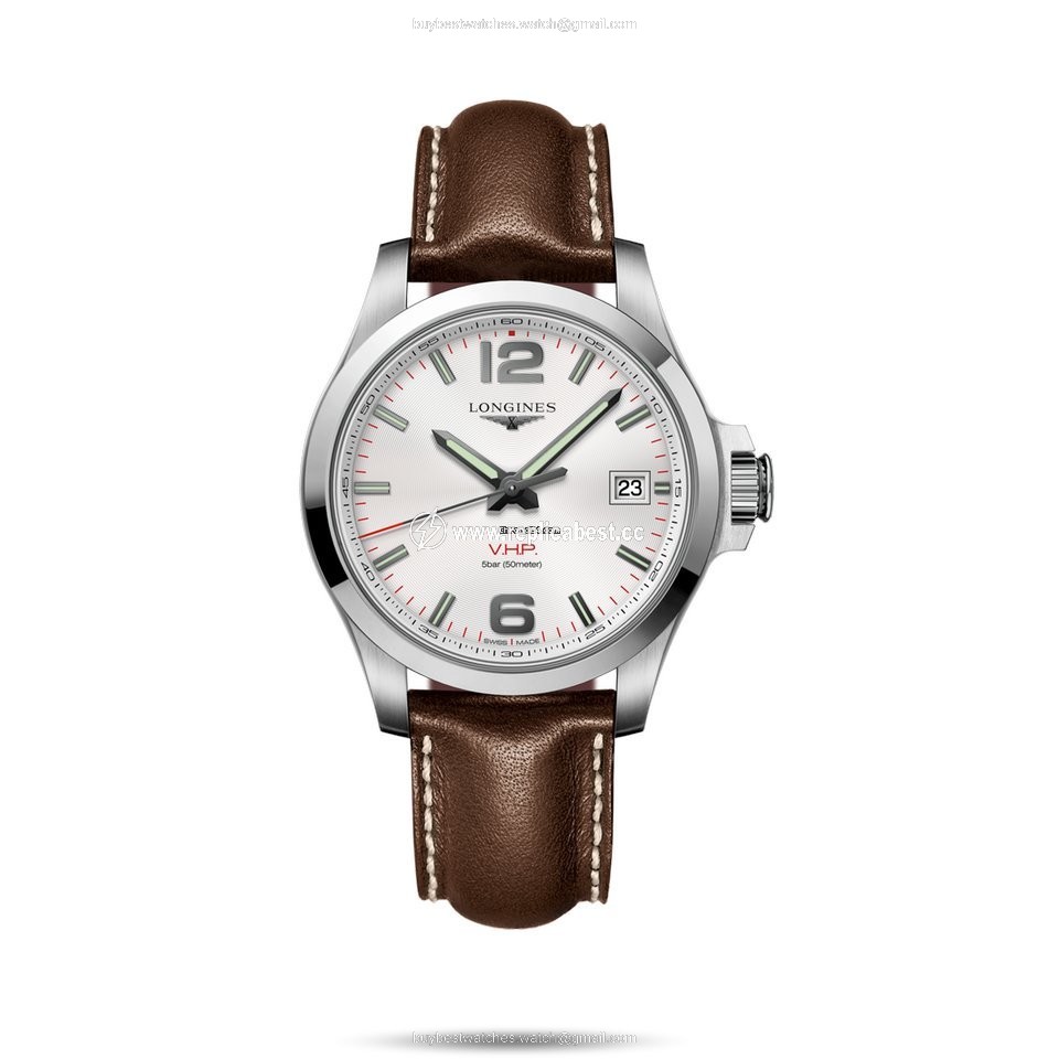 Longines Conquest Mens watch Unisex Quartz Steel L3.716.4.76.5