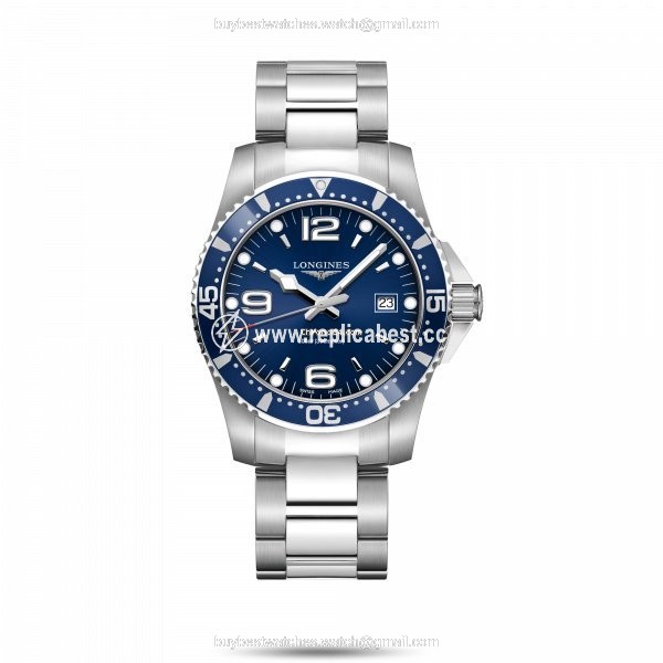 Longines HydroConquest Mens watch Unisex Quartz Steel L3.740.4.96.6