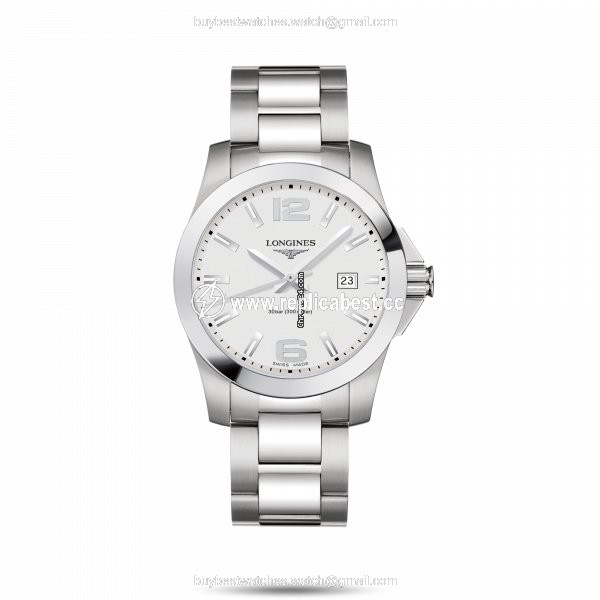 Longines Conquest Mens watch Unisex Quartz Steel L3.759.4.76.6