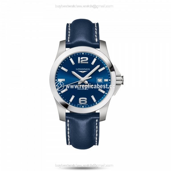 Longines Conquest Mens watch Unisex Quartz Steel L3.759.4.96.0