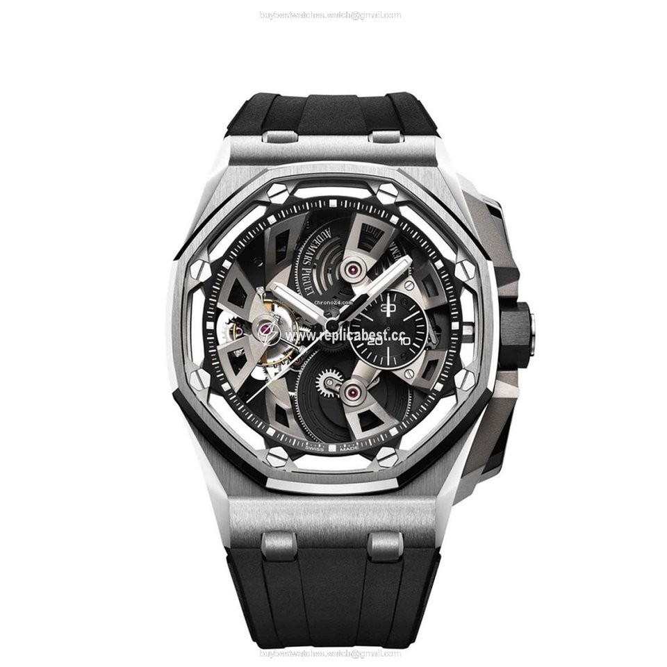 Audemars Piguet Royal Oak Offshore Tourbillon Chronograph Mens watch Unisex Manual winding Steel 26421ST.OO.A002CA.01