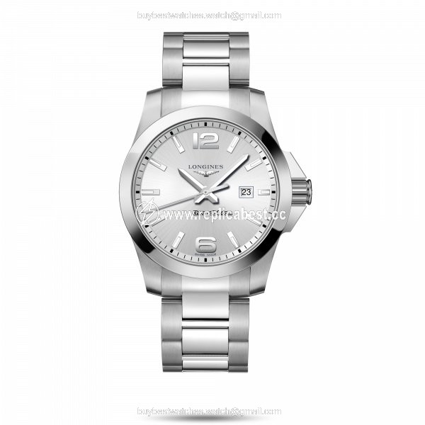 Longines Conquest Mens watch Unisex Quartz Steel L3.760.4.76.6