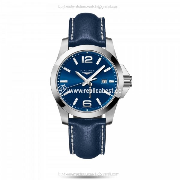 Longines Conquest Mens watch Unisex Quartz Steel L3.760.4.96.0
