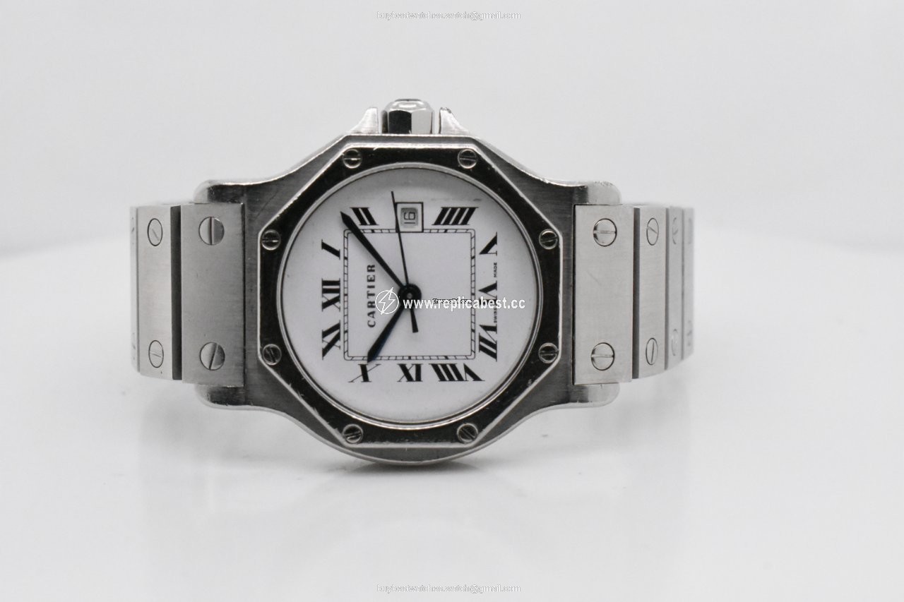 Cartier Santos Mens watch Unisex Automatic Steel 2965