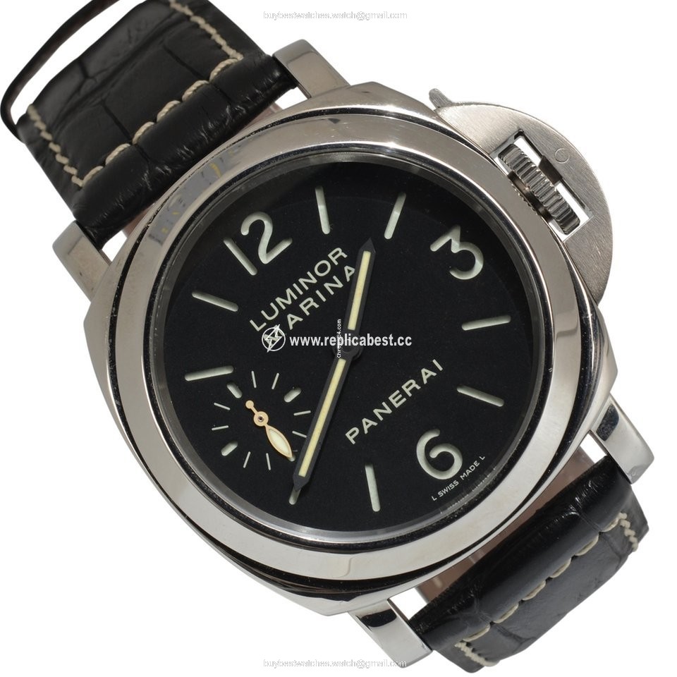 Panerai Luminor Marina Mens watch Unisex Manual winding Steel PAM 00111