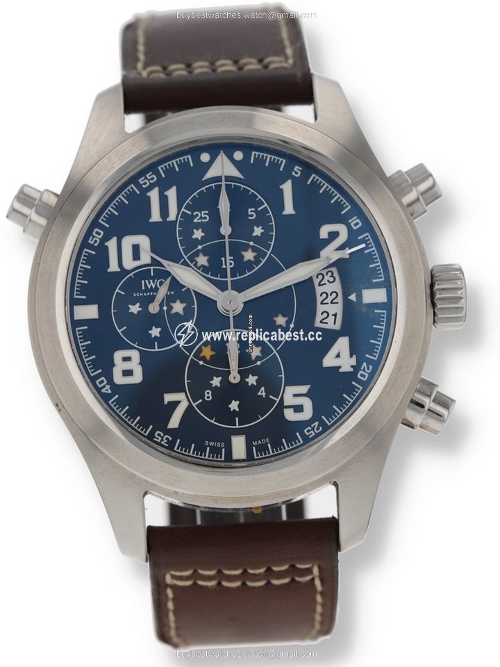 IWC Pilot Double Chronograph Steel IW371807