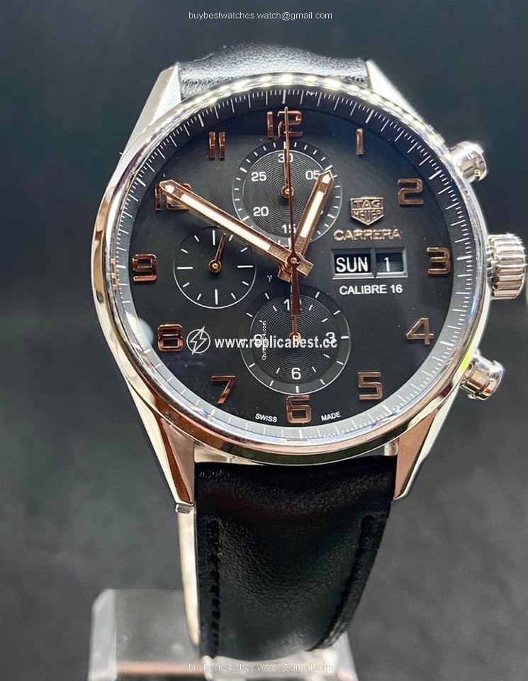 TAG Heuer Carrera Calibre 16 Mens watch Unisex Steel CV2A1AB