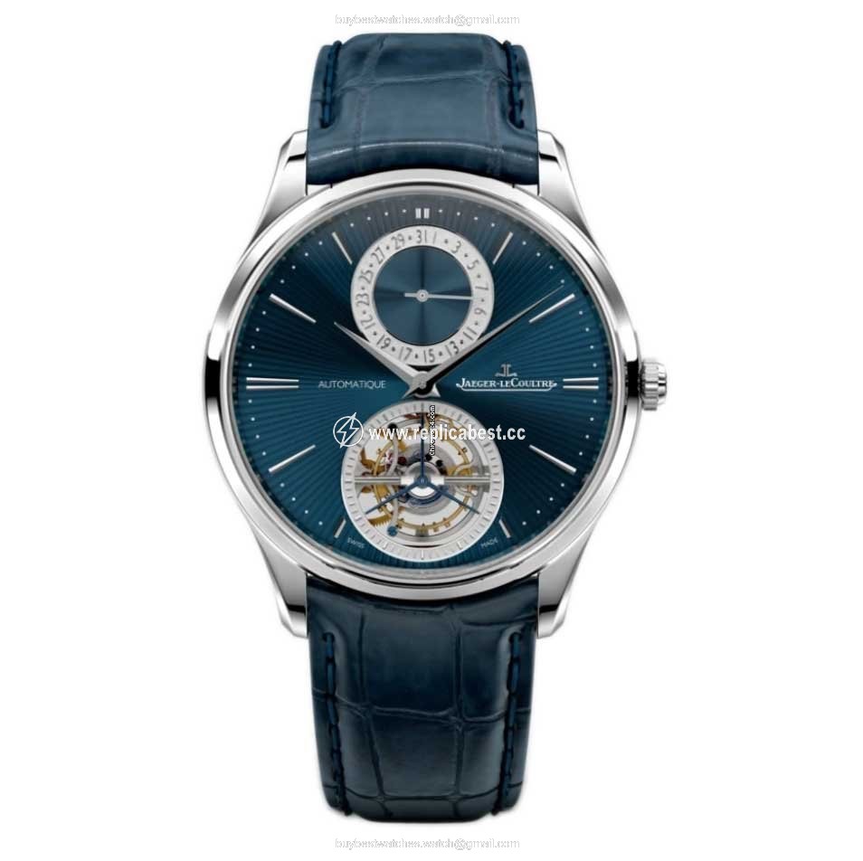 Jaeger-LeCoultre Master Ultra Thin Tourbillion Mens watch Unisex Automatic White gold Q13234E1