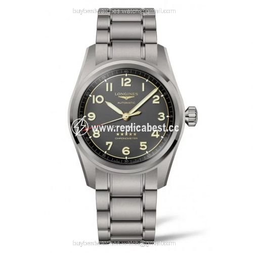 Longines Spirit Mens watch Unisex Automatic Titanium L3.811.1.53.6