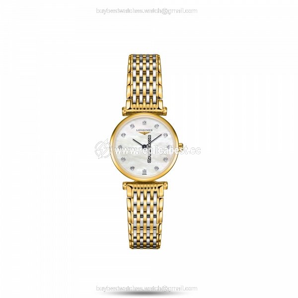 Longines La Grande Classique Womens watch Quartz Gold Steel L4.209.2.87.7