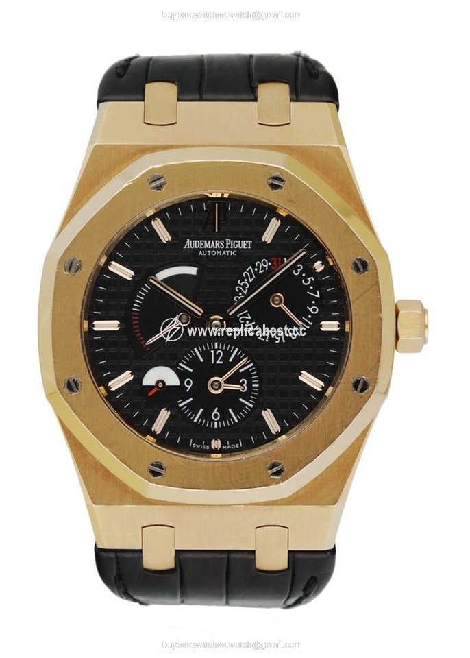 Audemars Piguet Royal Oak Dual Time Mens watch Unisex Automatic Rose gold 26120OR.OO.D088CR.01