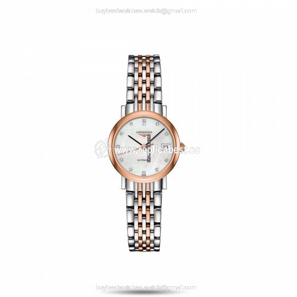 Longines Elegant Womens watch Automatic Gold Steel L4.309.5.87.7